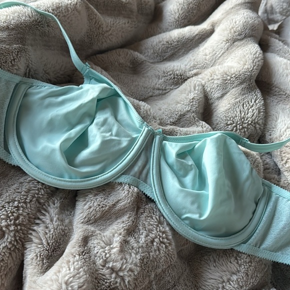 Chantelle C Magnifique Minimizer Bra, 34 DD , Powder Blue Pastel NEW 34E - Picture 10 of 11